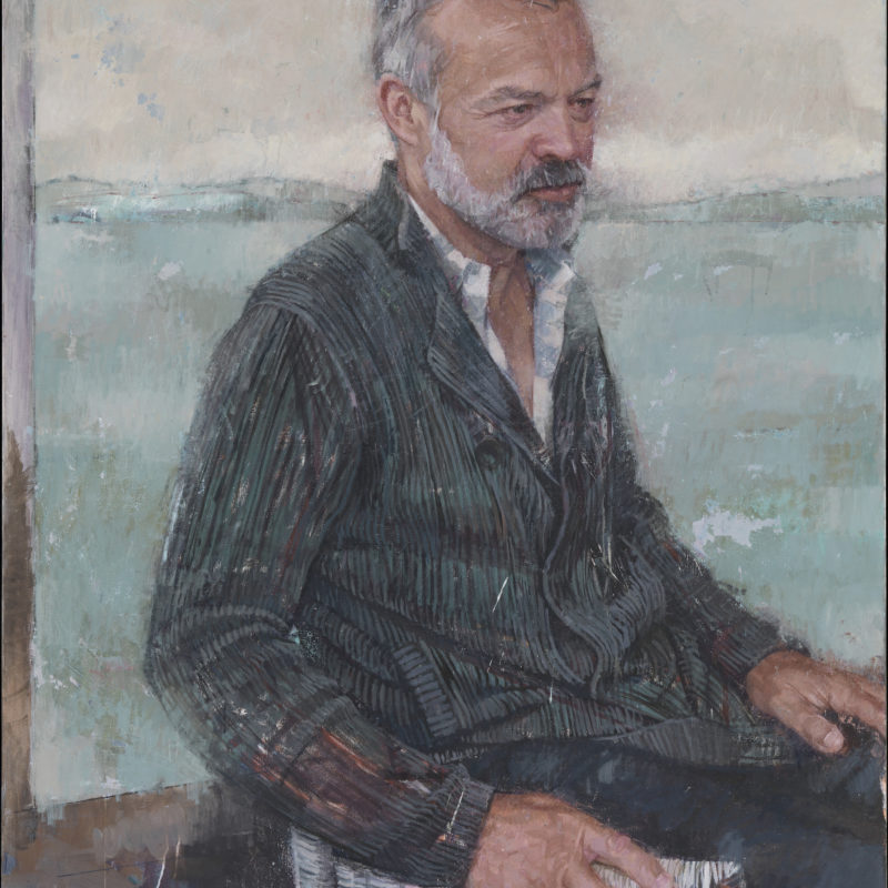 Norton Web Portrait of Graham Norton, oil on canvas, 105x135cm, copyright NGI